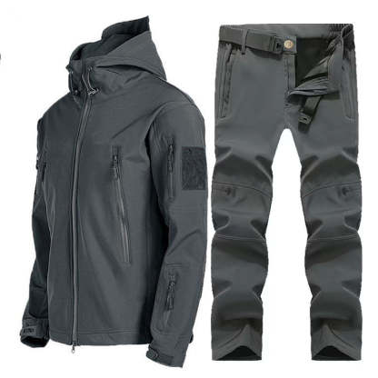 2-Piece Windproof Waterproof Thermal Suit