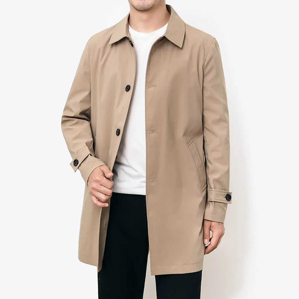 Buttoned Overcoat