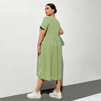Button-Down Midi Dress