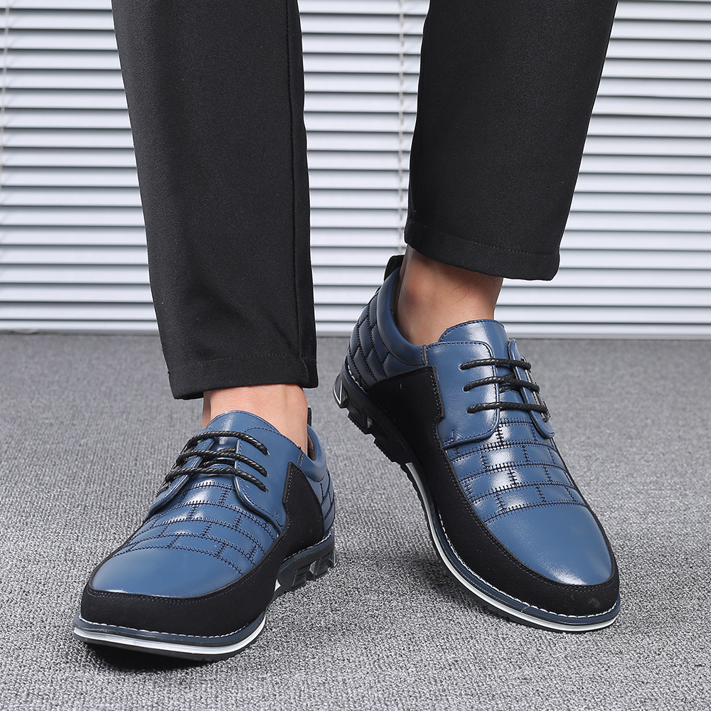 Oxford Derby Orthopedic Leather Shoes