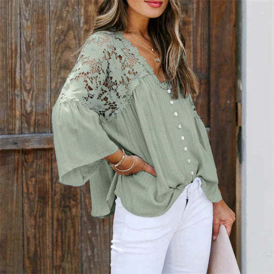 Floral Lace Blouse