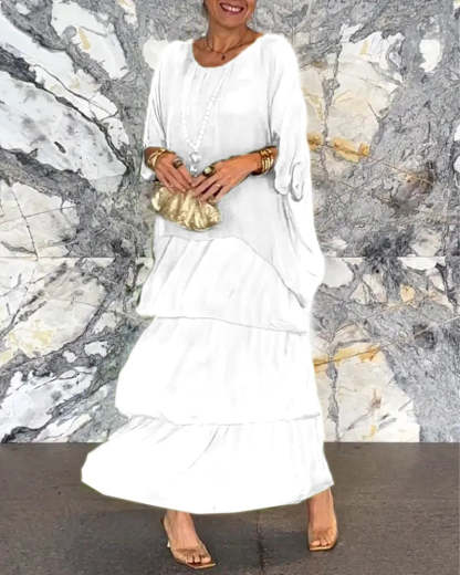 Layered Midi Dress