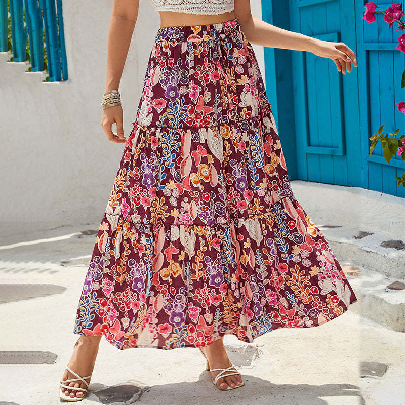 hemian Maxi Skirt
