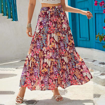 hemian Maxi Skirt