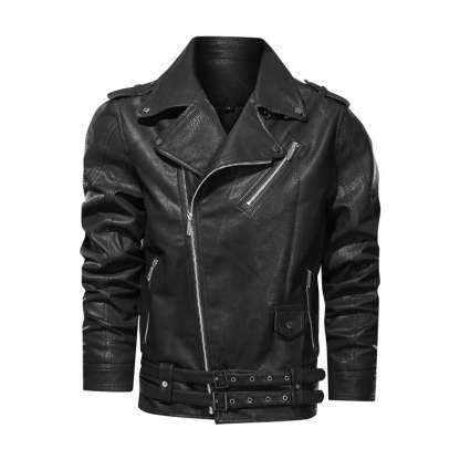  Men's Leather Jacket
