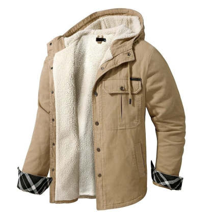 Fleece Winter Jacket With Inner Lining