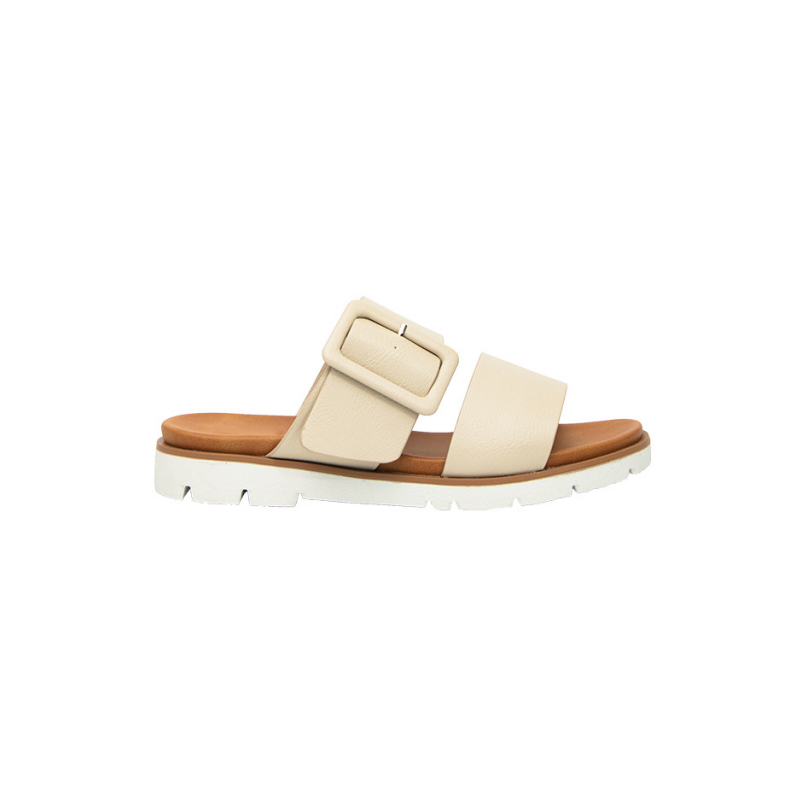 Women's Arch Support Slip On Two Strap Width Sandals