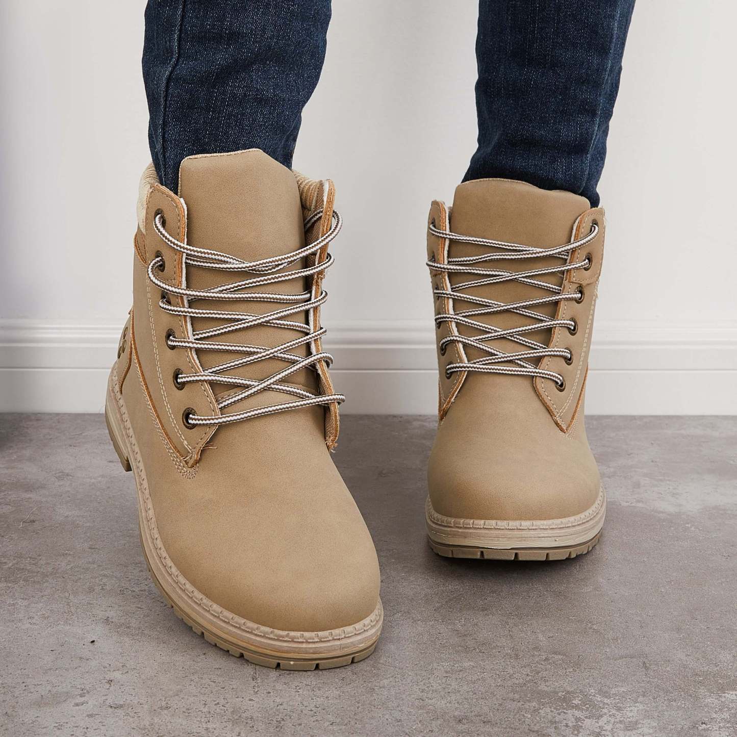 Classic Non Slip Ankle Work Boots Waterproof Hiking Combat Boots