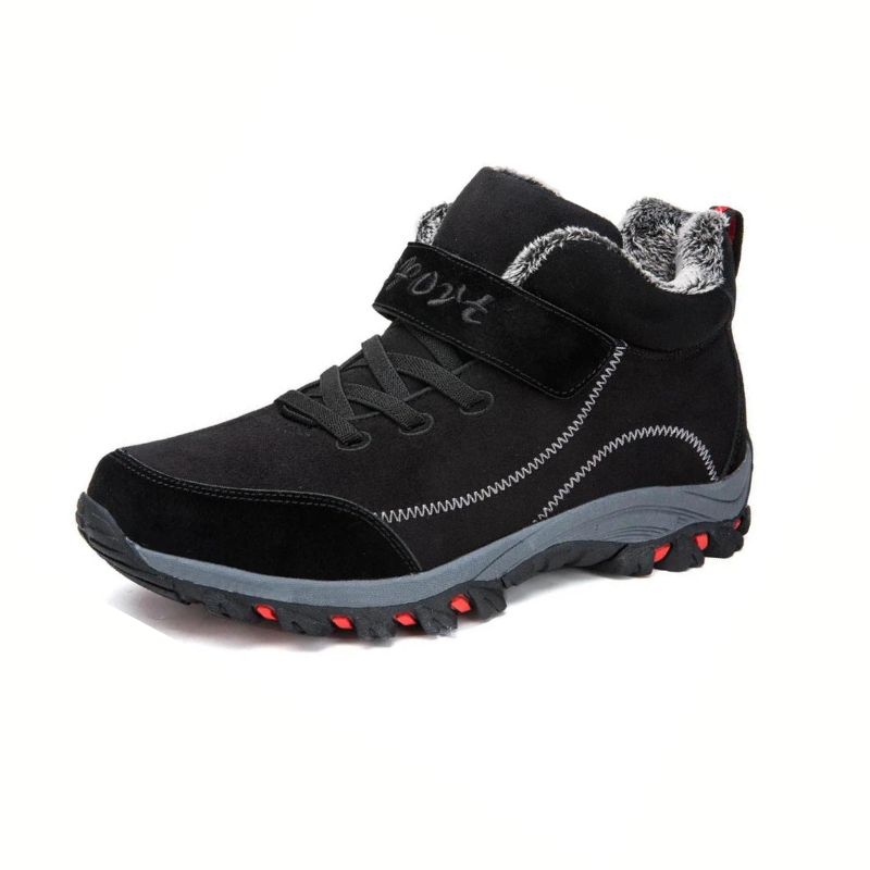 Women Orthopedic Boots Comfortable Suede Leather Warm Hiking Boots