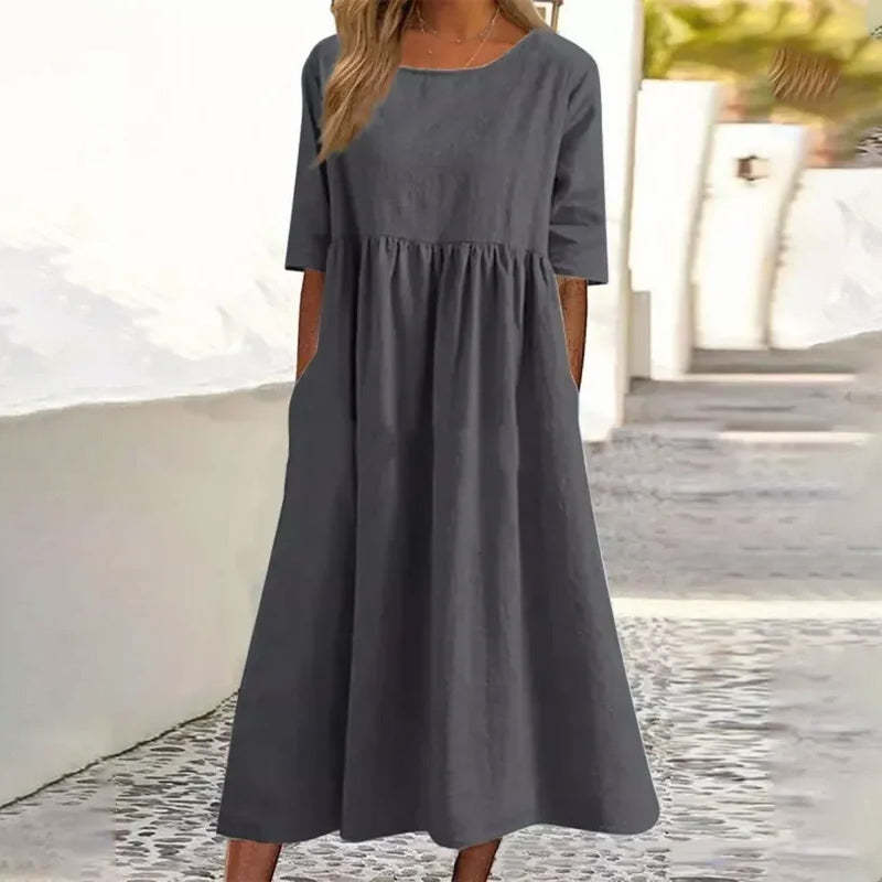 Cotton vintage dress