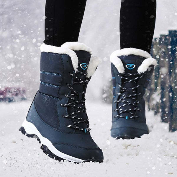 Orthopedic Women's Waterproof Winter Boots with Fur