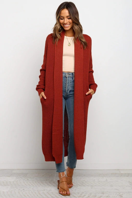 Longline Knit Cardigan