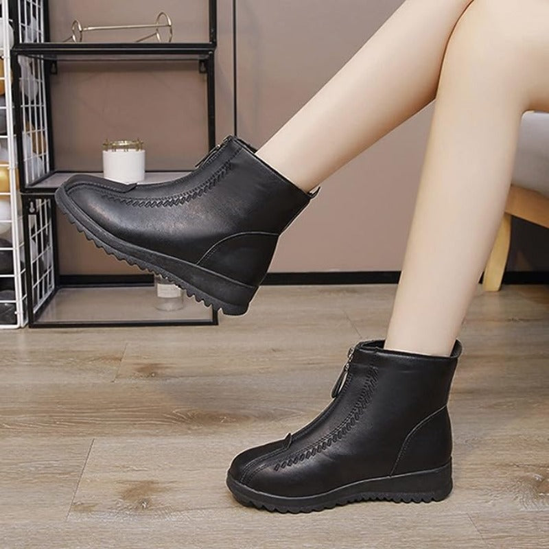 Orthopedic Women Boots Arch Support Warm Water-Resistant Ankle Boot