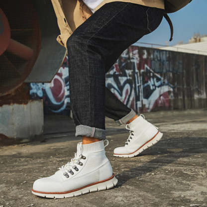 Men's Walking Punk Ankle Boots