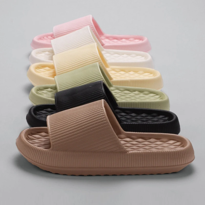 Thick Platform Cloud Slippers Non Slip Soft Sole Pillow Slides
