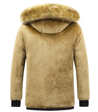 Winter Parka With Detachable Hood