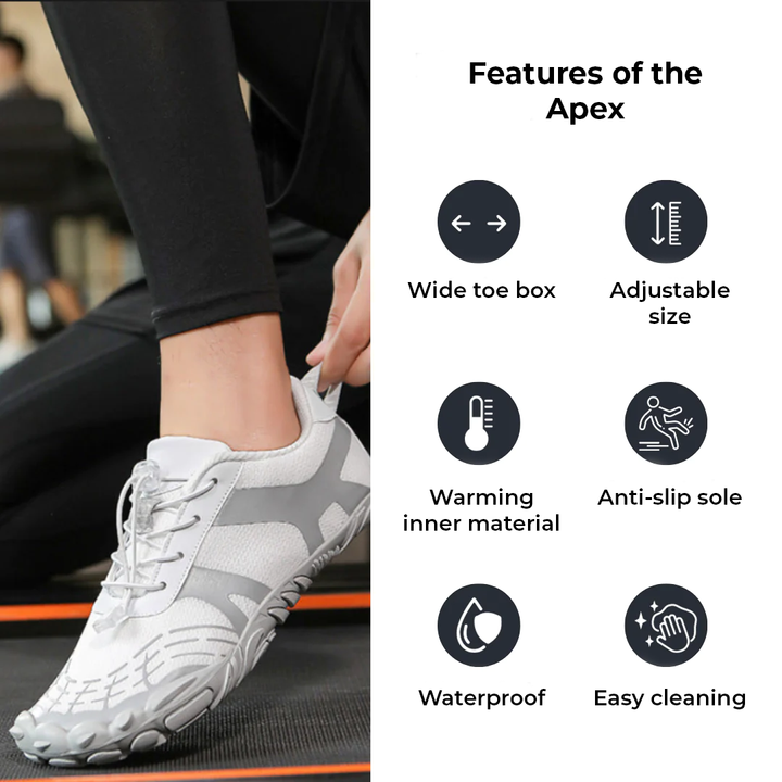 Orthopaedic premium outdoor barefoot shoes for autumn & winter