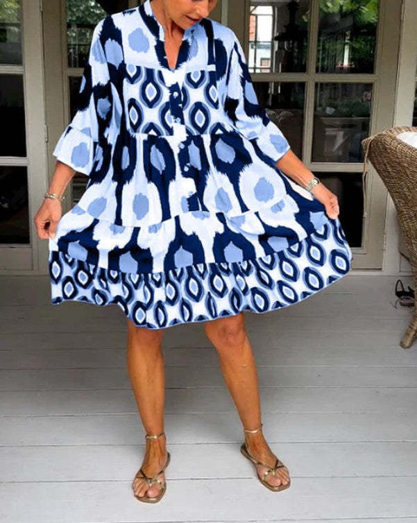 Flared Skirt Dress Summer Dresses