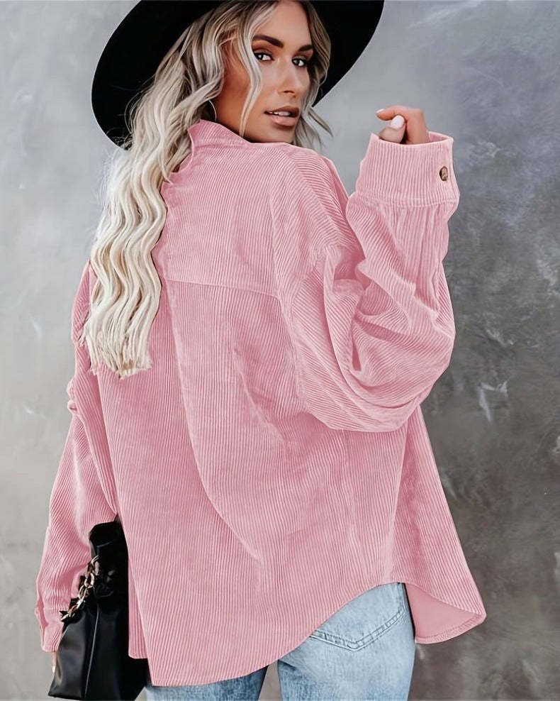 Vintage Corduroy Shirt for Women