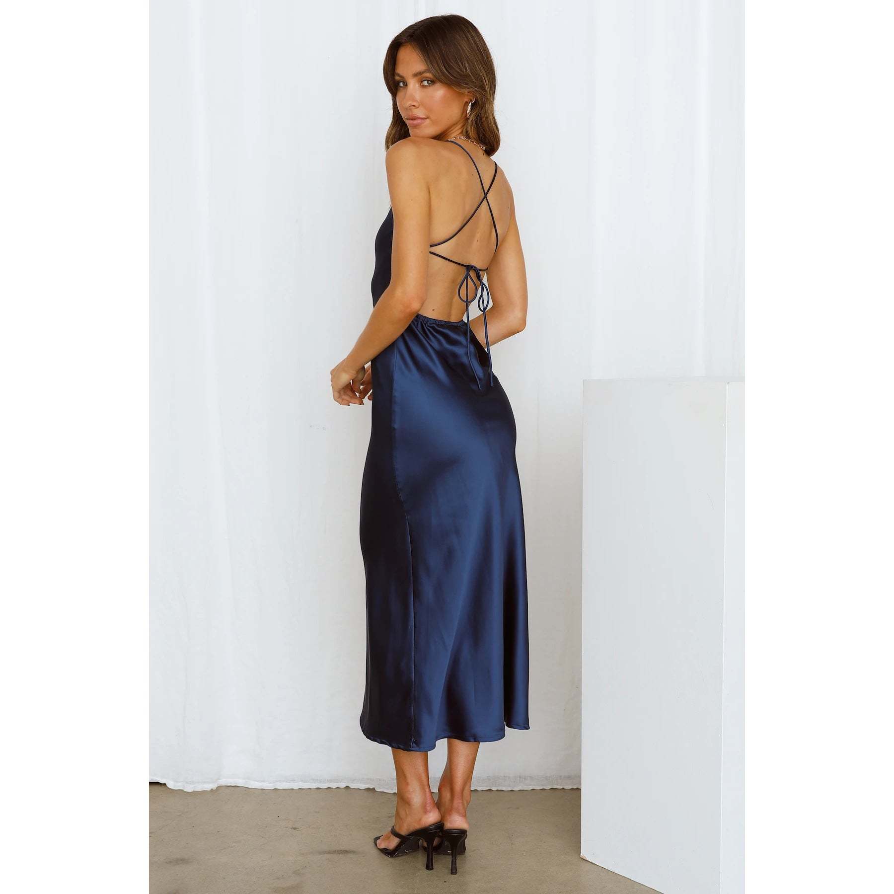 Elegant Satin Dress