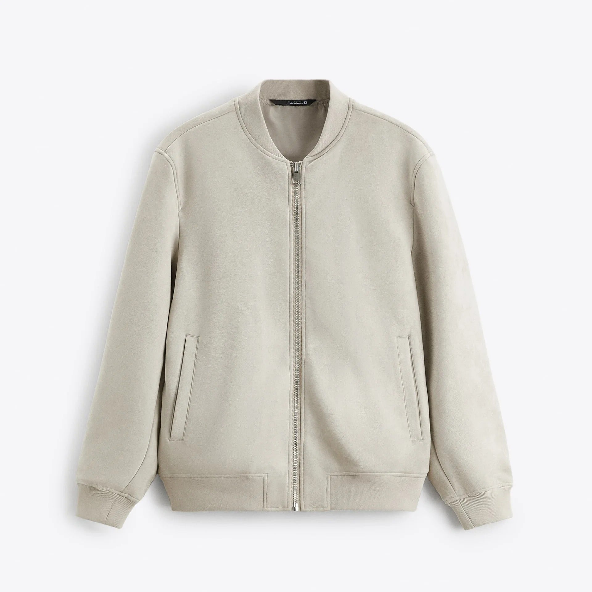  Men's Classic Zip-Up Bomber Jacket