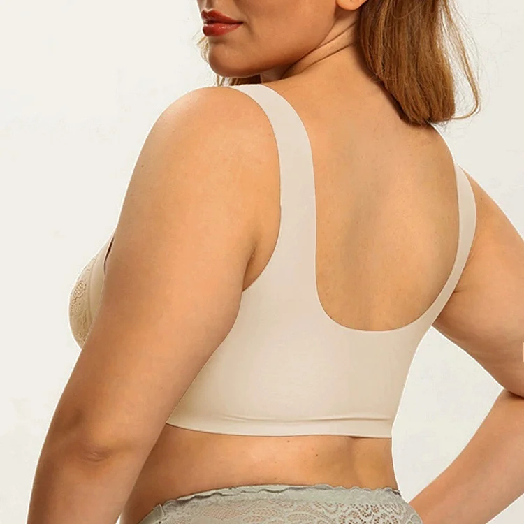 Front Closure 5D Shaping Push Up Bra – Seamless, Beauty Back, Comfy