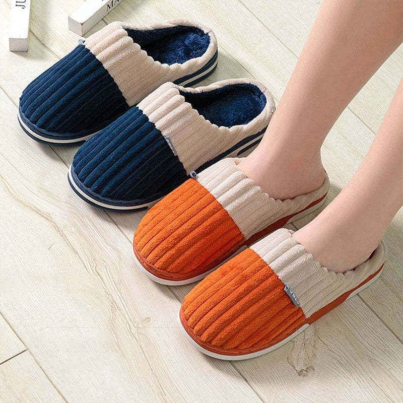 Women Fur Cute Slippers Winter Home Footwear