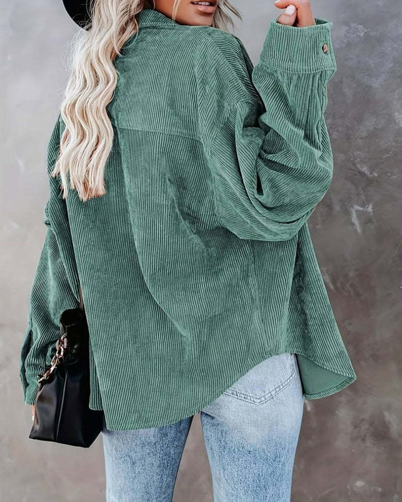 Vintage Corduroy Shirt for Women