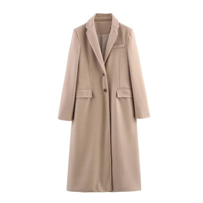 Longline Wool Coat