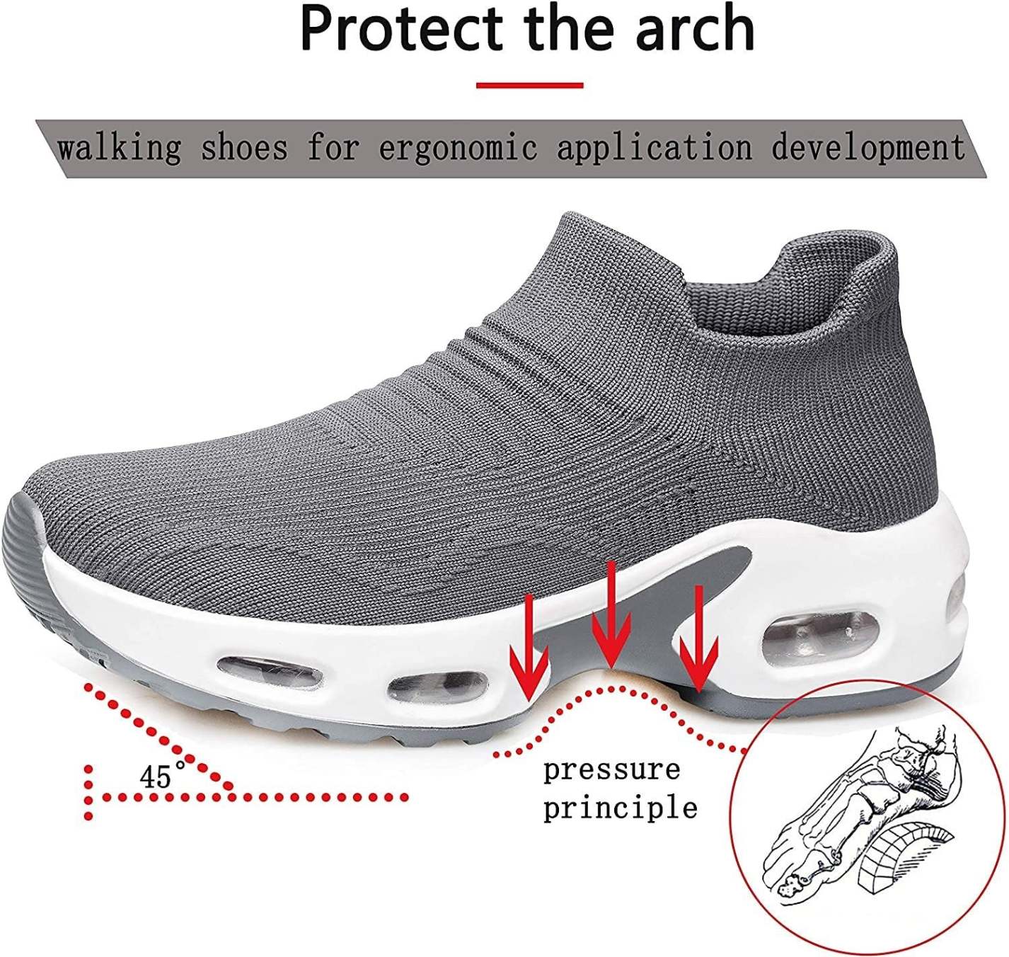 Orthopedic Women Walking Shoes – Geekhubis Official