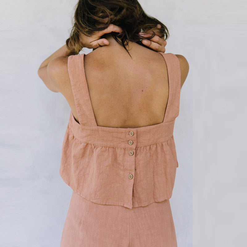 Two Piece Linen Set