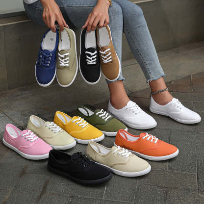 Comfortable and Stylish Canvas Sneakers for Women