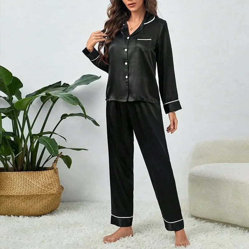 Silky Luxe 2-Piece Pajama Set