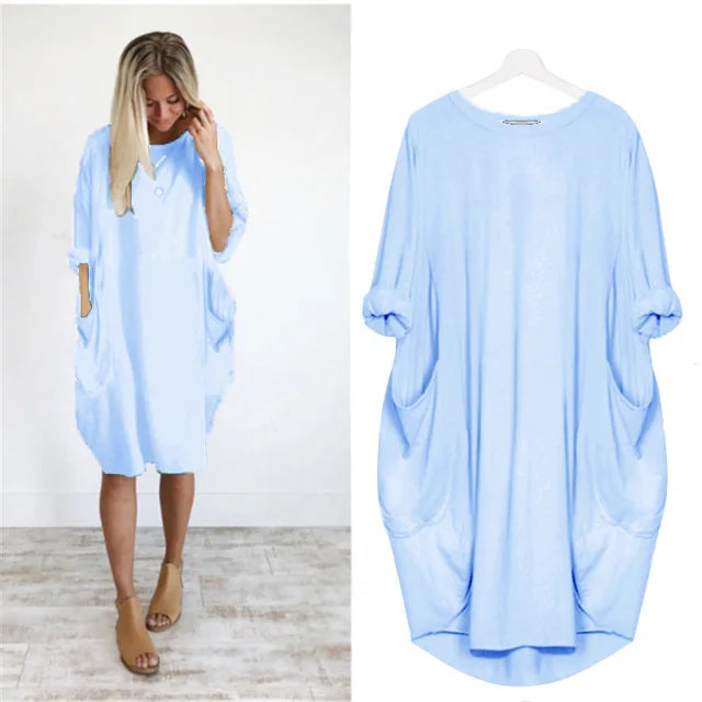 Graceful Pocket Dress