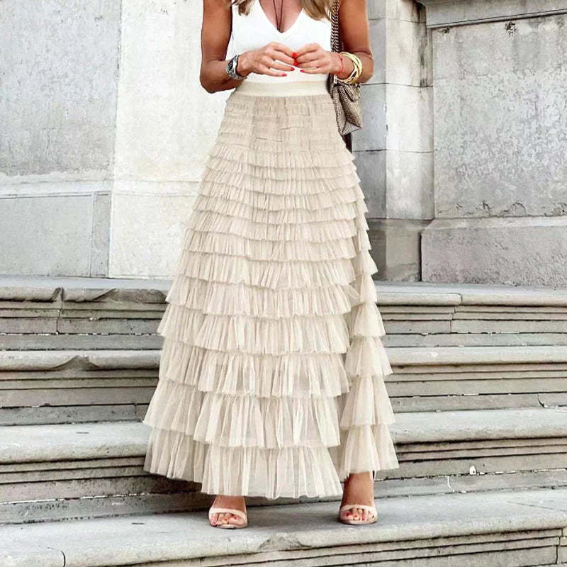 Elegant Tulle Skirt