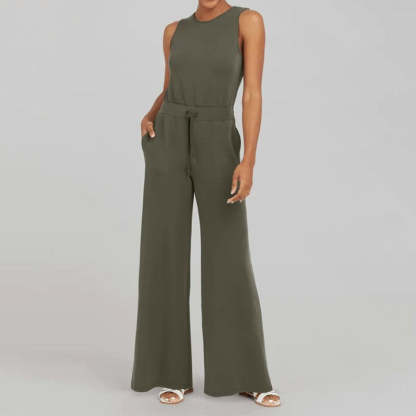 Air Essentials Sleeve Plain Jumpsuit