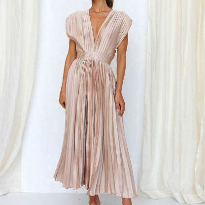 Pleated Summer Dress