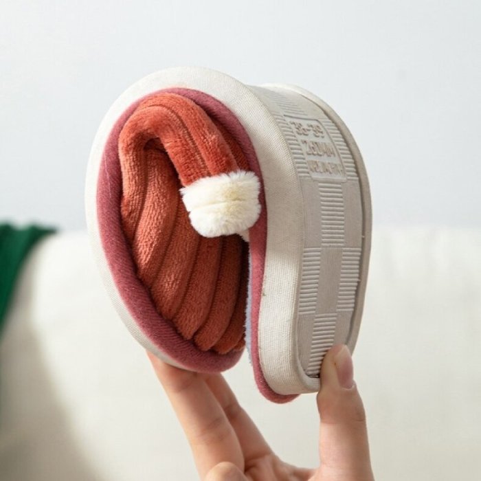 Women Cute Slippers Cushion Soft Plush Indoor Shoes