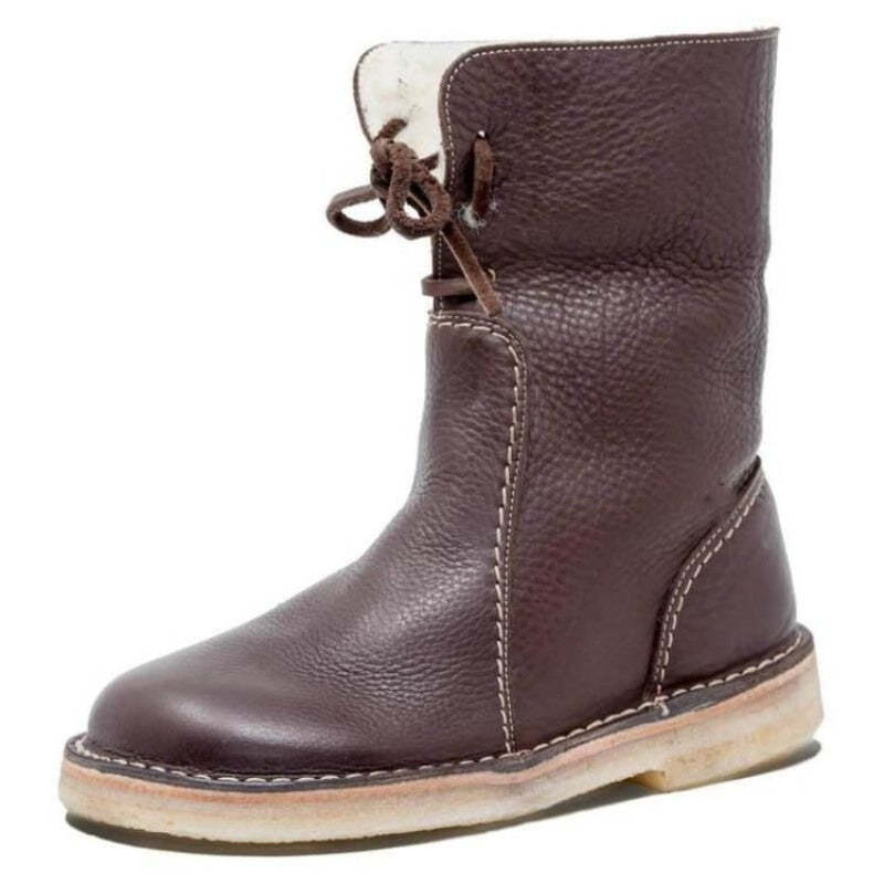 Bradford Leather Waterproof Winter Snow Boots