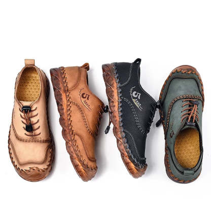 Orthopedic Shoes For Men Leather Casual Loafers