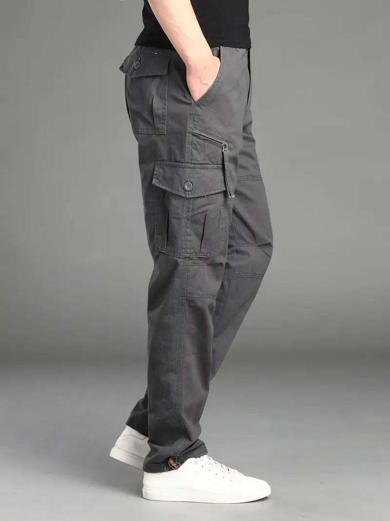 Straight-Fit Cargo Pants