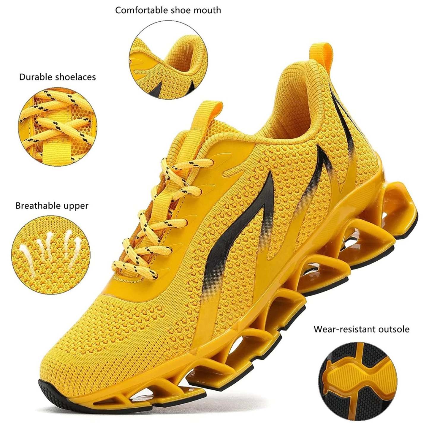 Men Orthopedic Shoes Walking Running Shoes