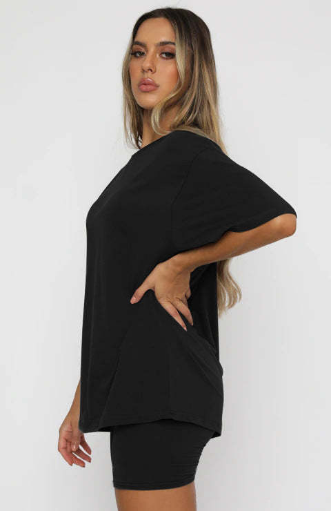 Casual OverSized T-Shirt Set