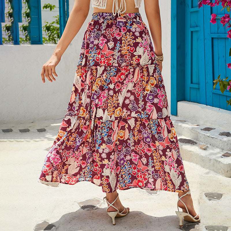 hemian Maxi Skirt