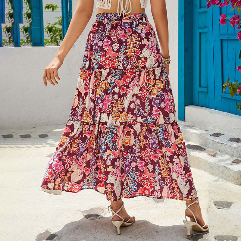 hemian Maxi Skirt