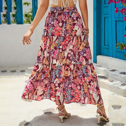 hemian Maxi Skirt