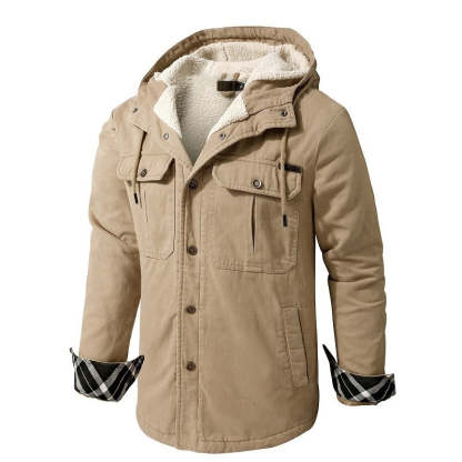 Fleece Winter Jacket With Inner Lining