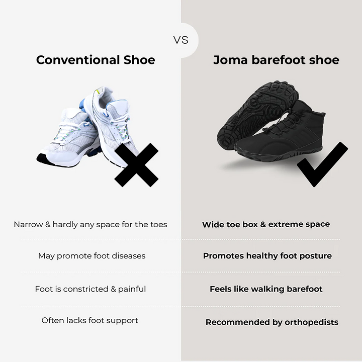 Orthopedic Thermal Barefoot Shoes for Autumn & Winter