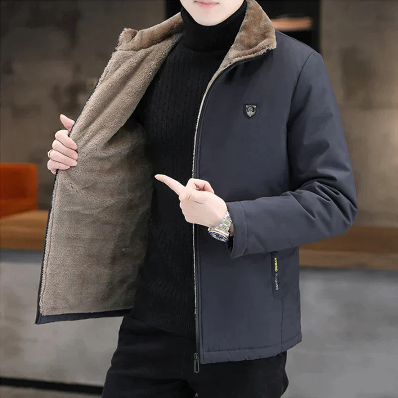 Coat With Fleece Inner Lining