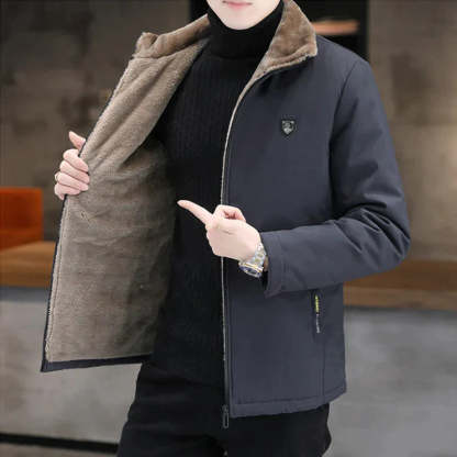 Coat With Fleece Inner Lining